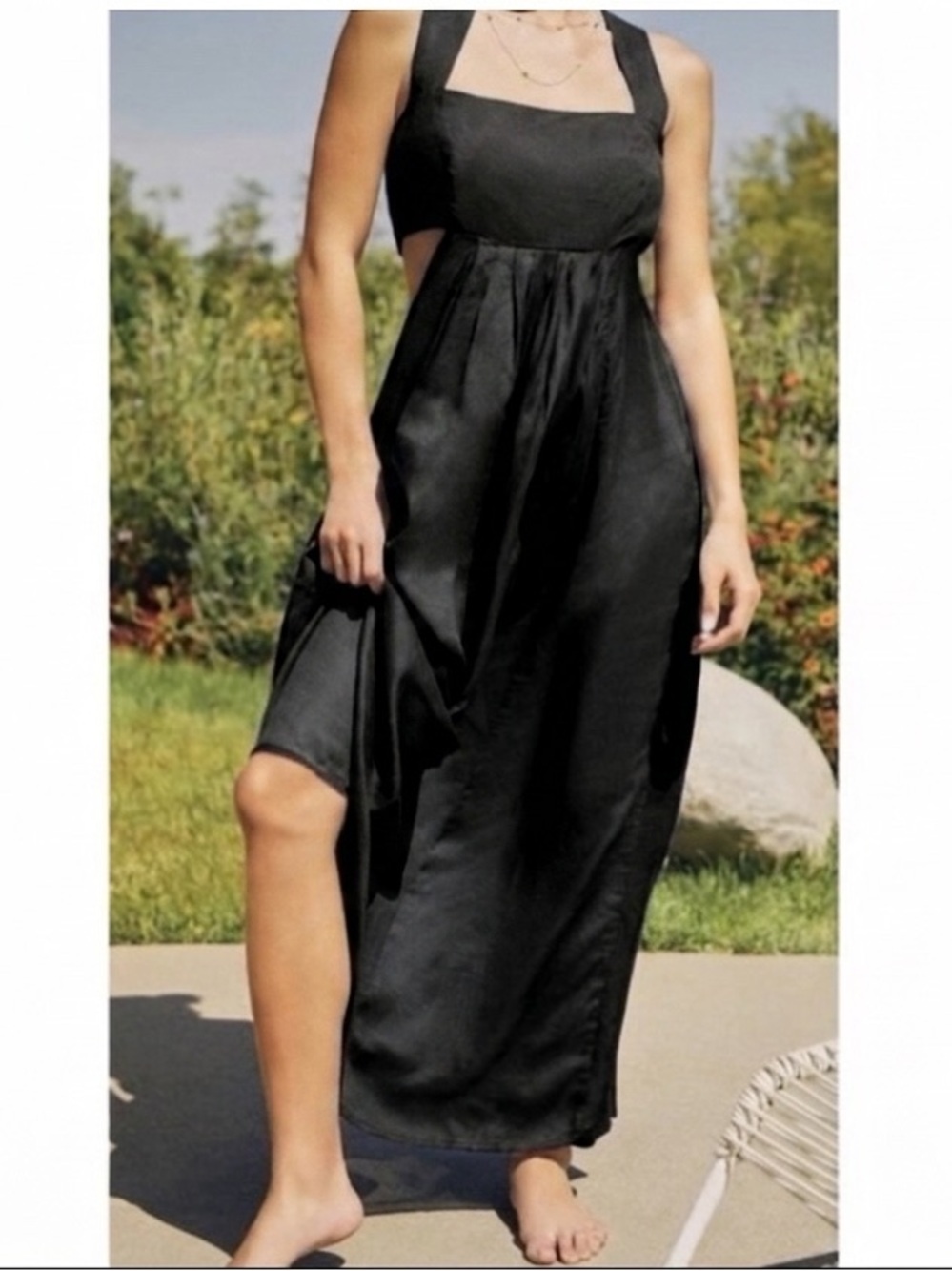 ANTHROPOLOGIE Sleeveless Maxi Dress